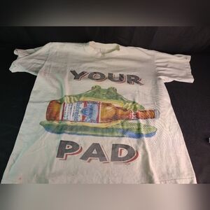 VTG 1995 Budweiser "Your Pad. Or Mine?" XL